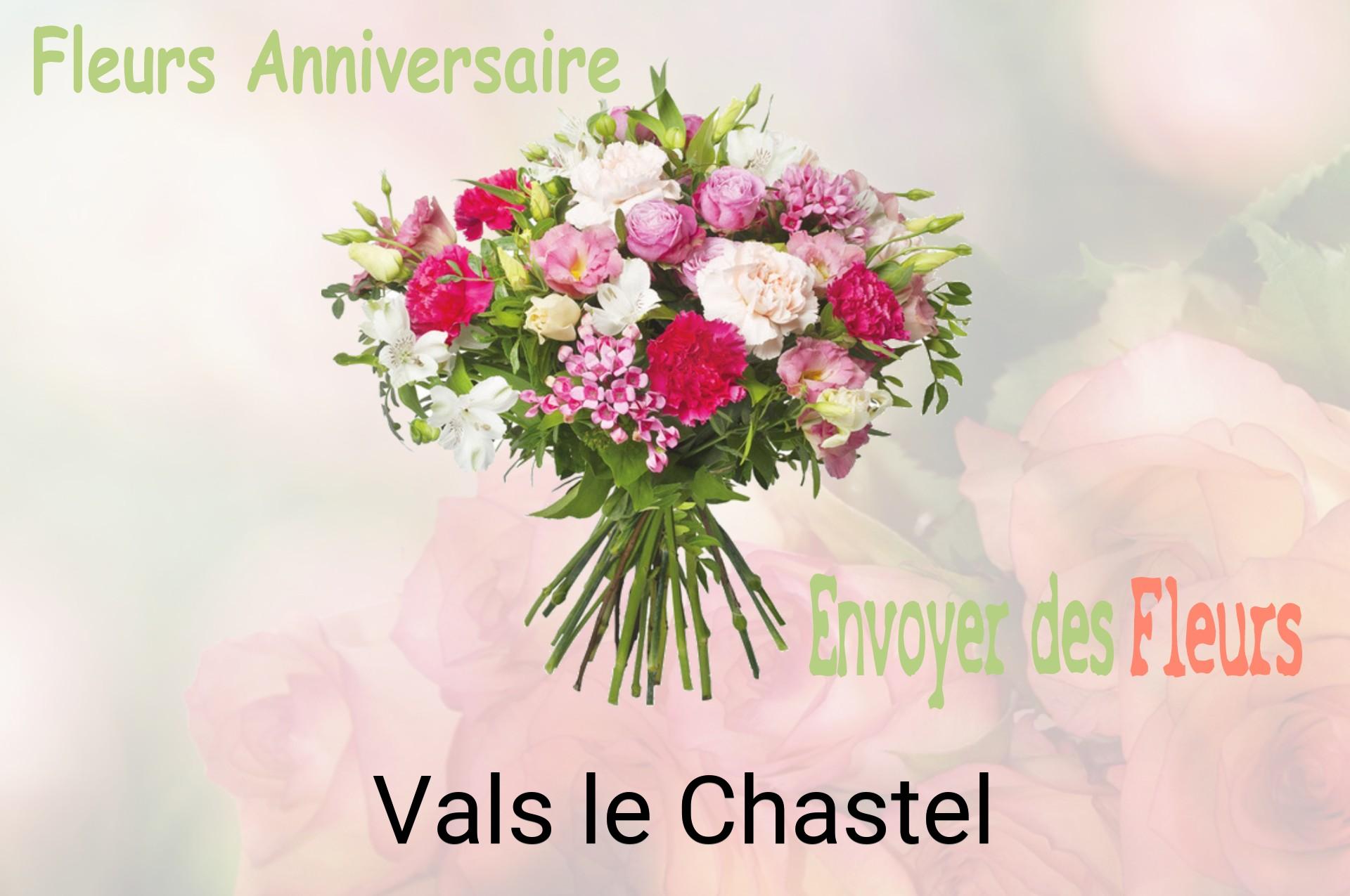 Bouquet de fleurs d’anniversaire livré à Vals-le-Chastel