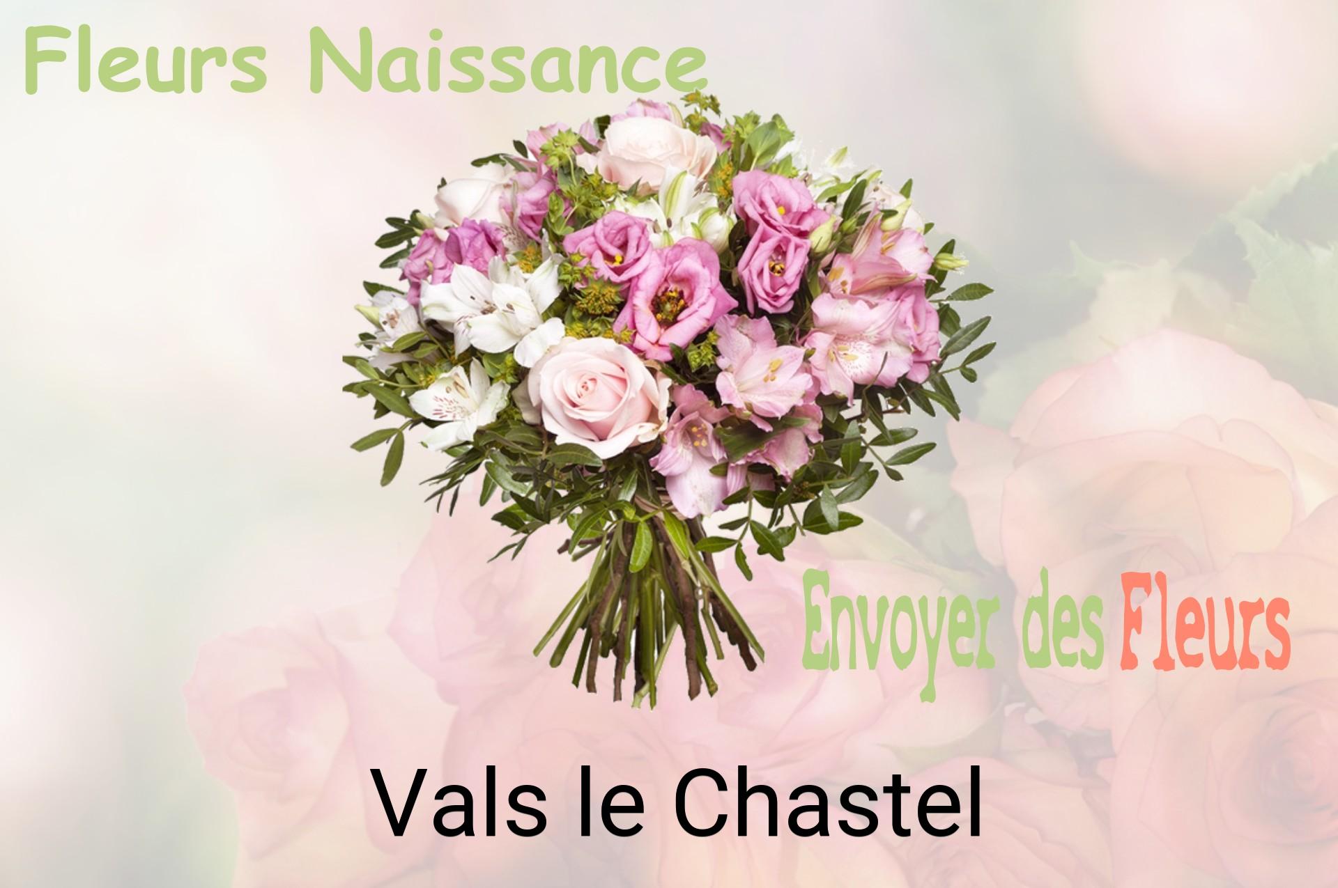 Bouquet de fleurs de naissance livré à Vals-le-Chastel